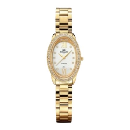 Roscani ROSWE525G5 Date Display 24x35mm Gold Stainless Steel Analog Women Watch